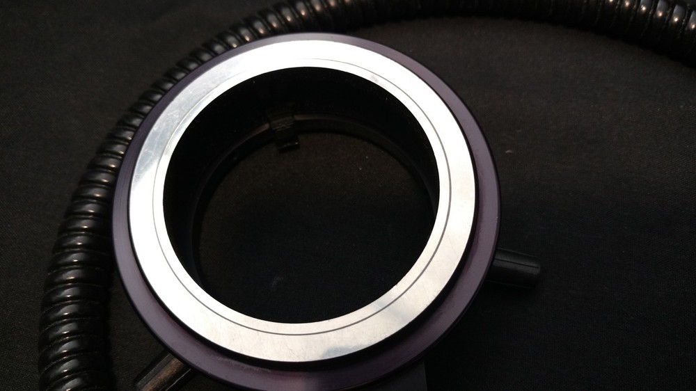 Schott Fiber Optic Light Illuminator Ring Light - BIN $69!