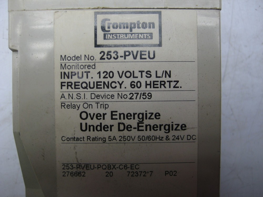 CROMPTON 253-PVEU PROTECTOR UNMP