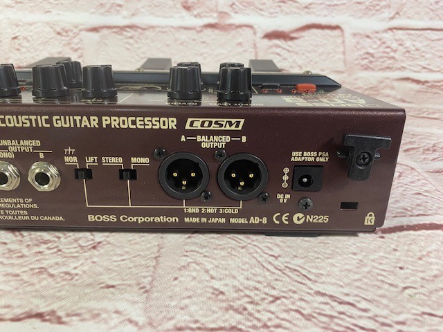 Boss AD-8 Acoustic Multi-Effect Guitar Processor Pedal fast ship with BOX