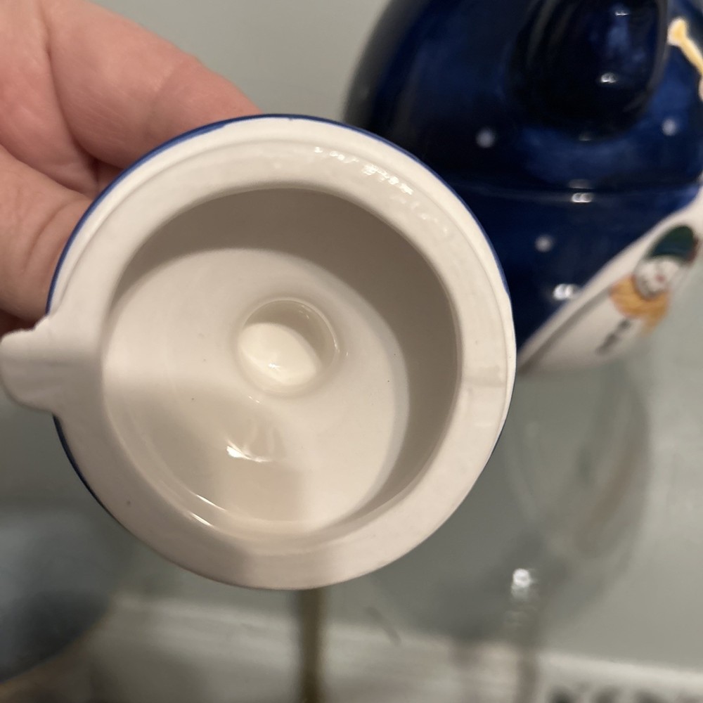 3 Pc. Snowman Teapot