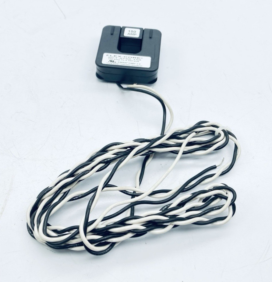 FLEX-CORE SCT-0750-150 CURRENT TRANSFORMER AC SPLIT-CORE 150-AMP 0.333V