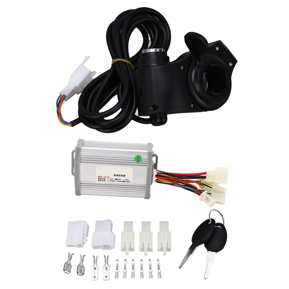Controller Kit, Stable Speed 36V 800W Brush Motor Controller Easy Installatio...