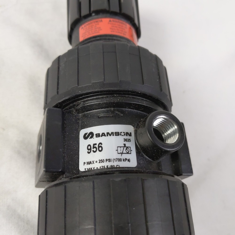Samson 956 -1/4 In. Filter Regulator With Auto Drain New Open Box