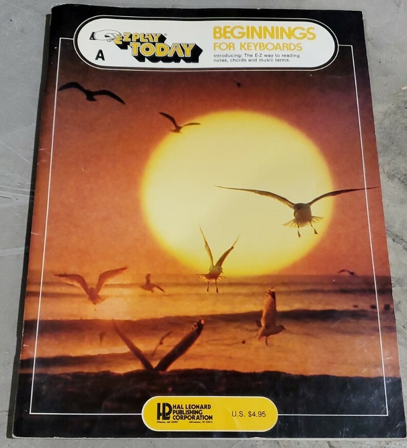EZ Play Today Beginnings For Keyboards Learning Book A