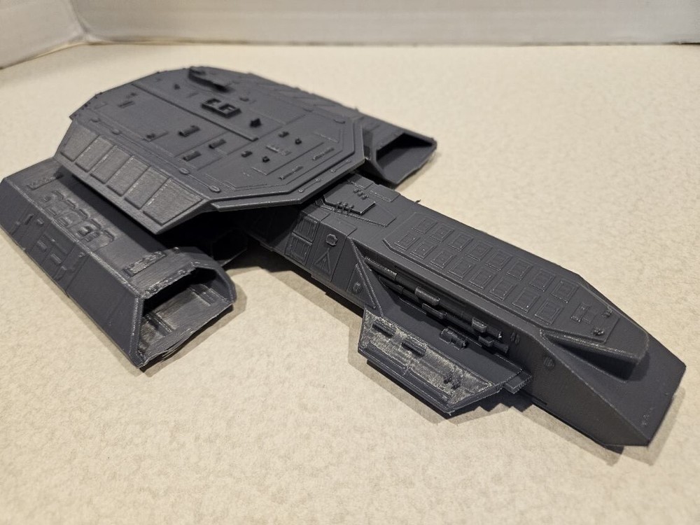 Prometheus Daedalus 3d Printed 10 In Model Grey Fully Assembled