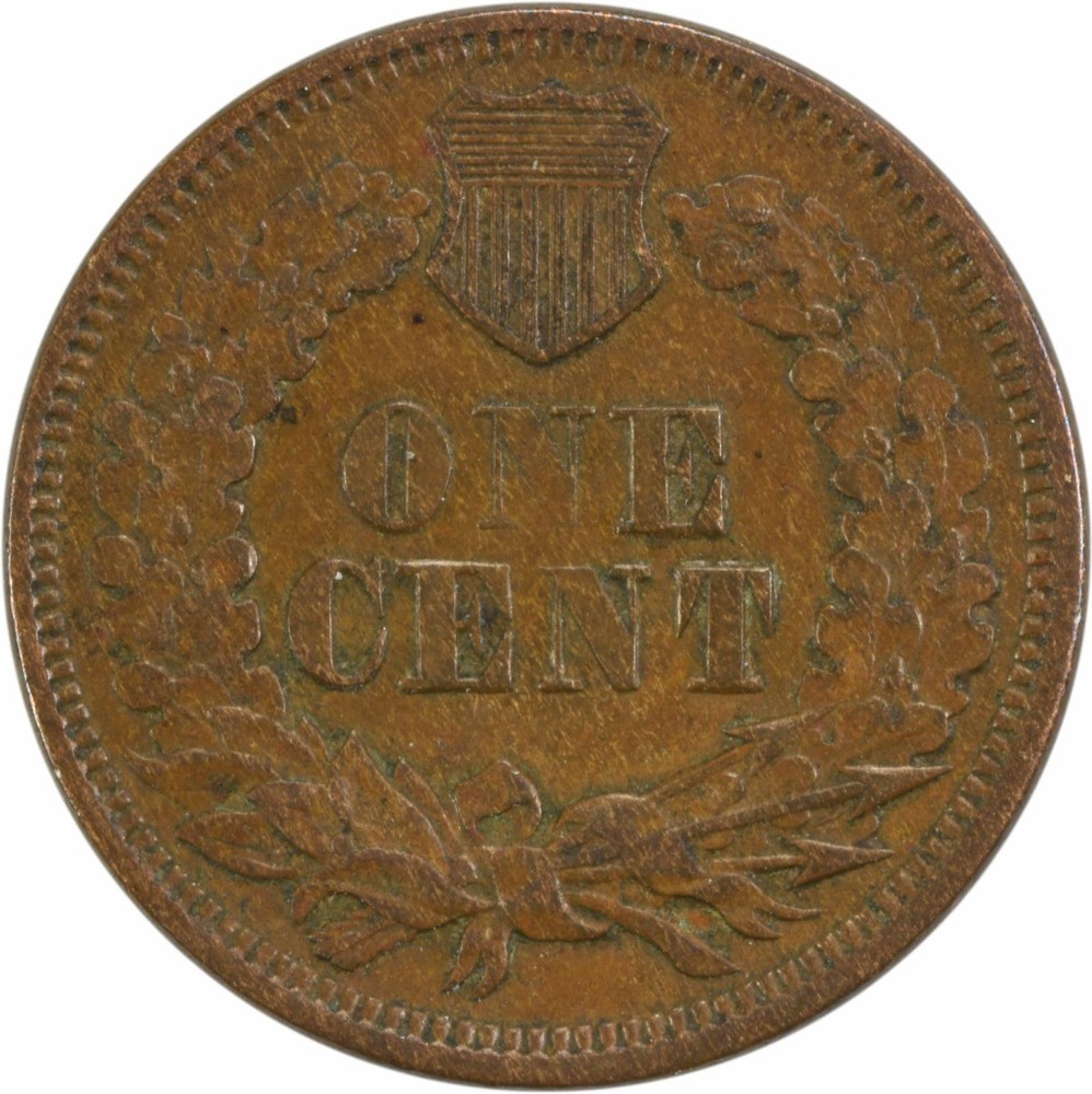 1868 Indian Cent VF Uncertified #102