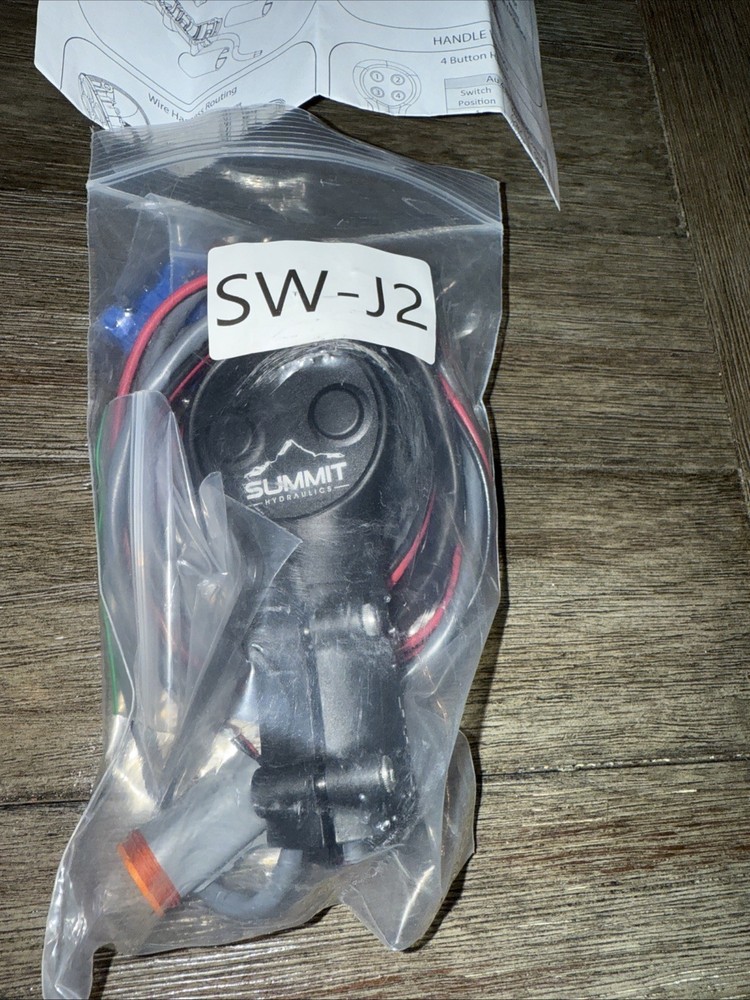 Summit Hydraulics Joystick Handle 2-Button Momentary Control Switch