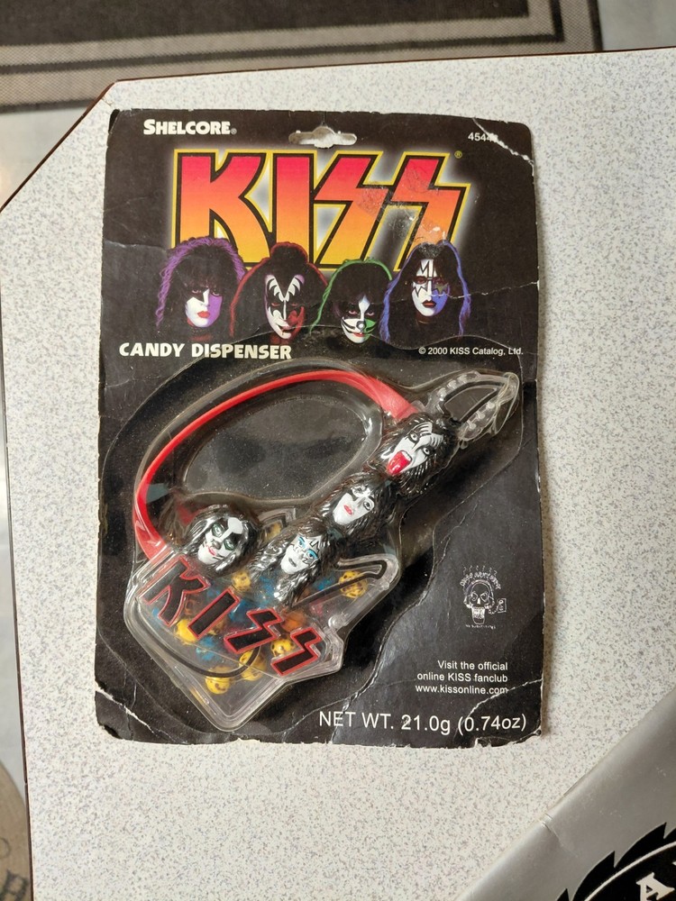 Kiss pez Playboy Collectible Lot Gene Simmons Paul Stanley Ace make up kit