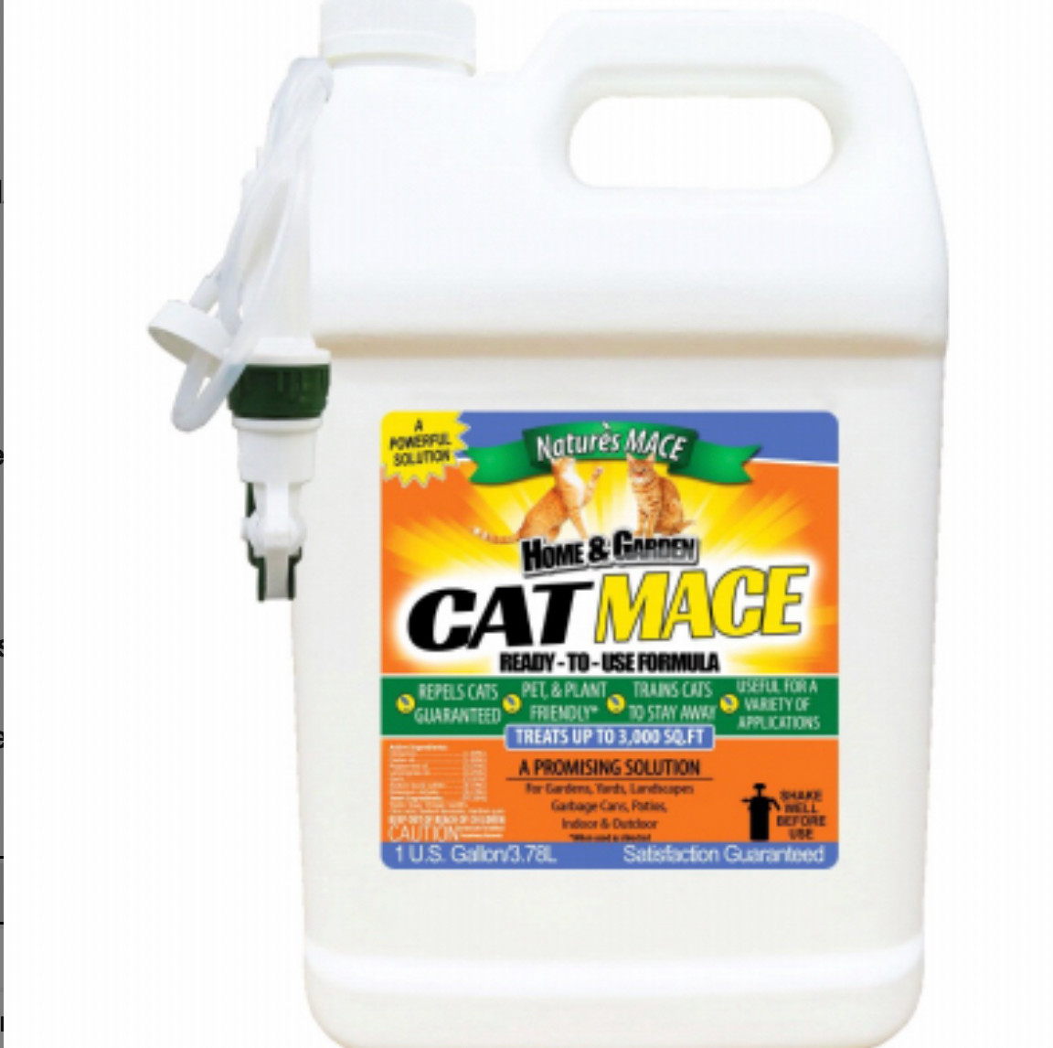 Nature's Mace Cat Mace Cat 1 Gallon Spray