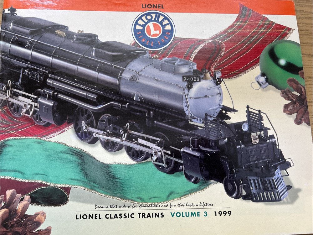 1999 LIONEL CLASSIC TRAIN CATALOG VOLUME 3