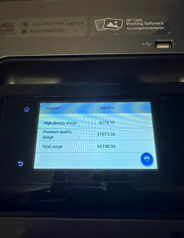 HP DesignJet Z6dr V-Trimmer 44" PostScript Plotter — Large Format — Local