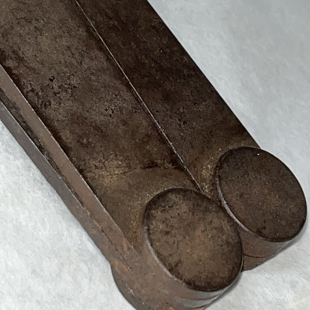 antique Double Folding Caliper Inside Outside Divider Compass Combination 1879