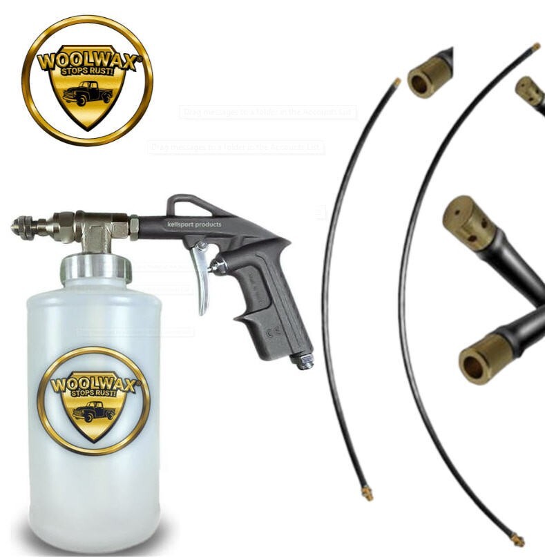 Undercoating Gun Pro with (2) Extension wands