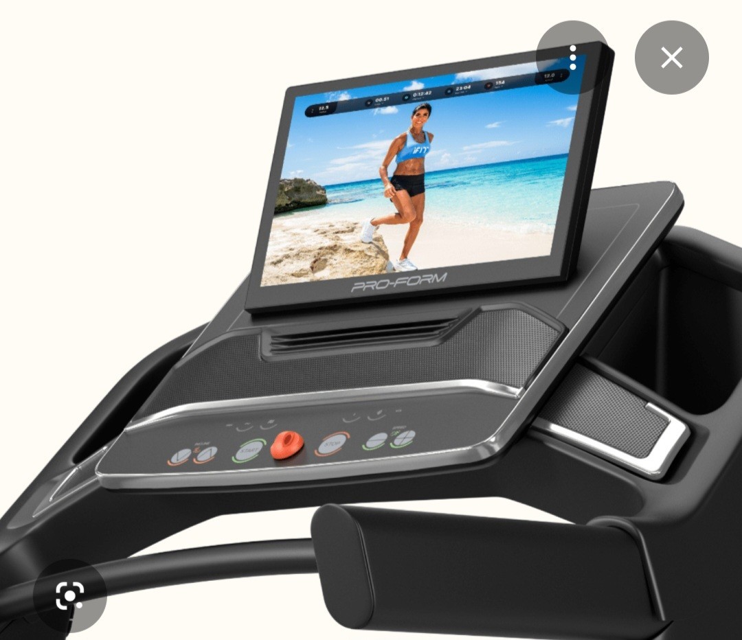 ProForm Carbon Pro 9000 Foldaway Treadmill with Touchscreen for Home Use