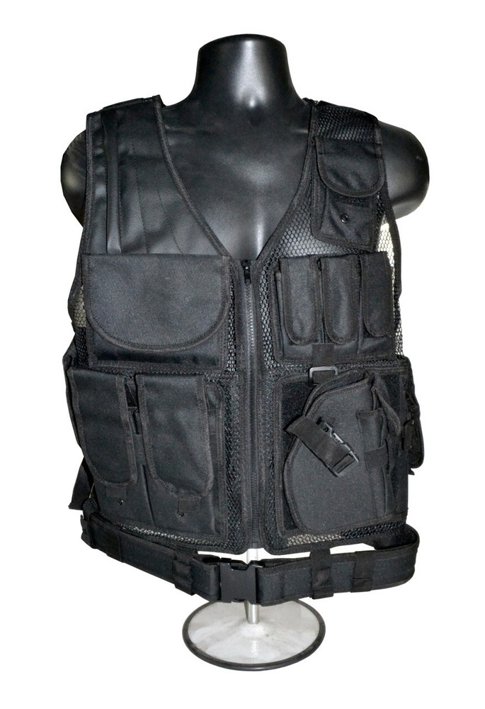 Tactical Multi Function Vest, Black