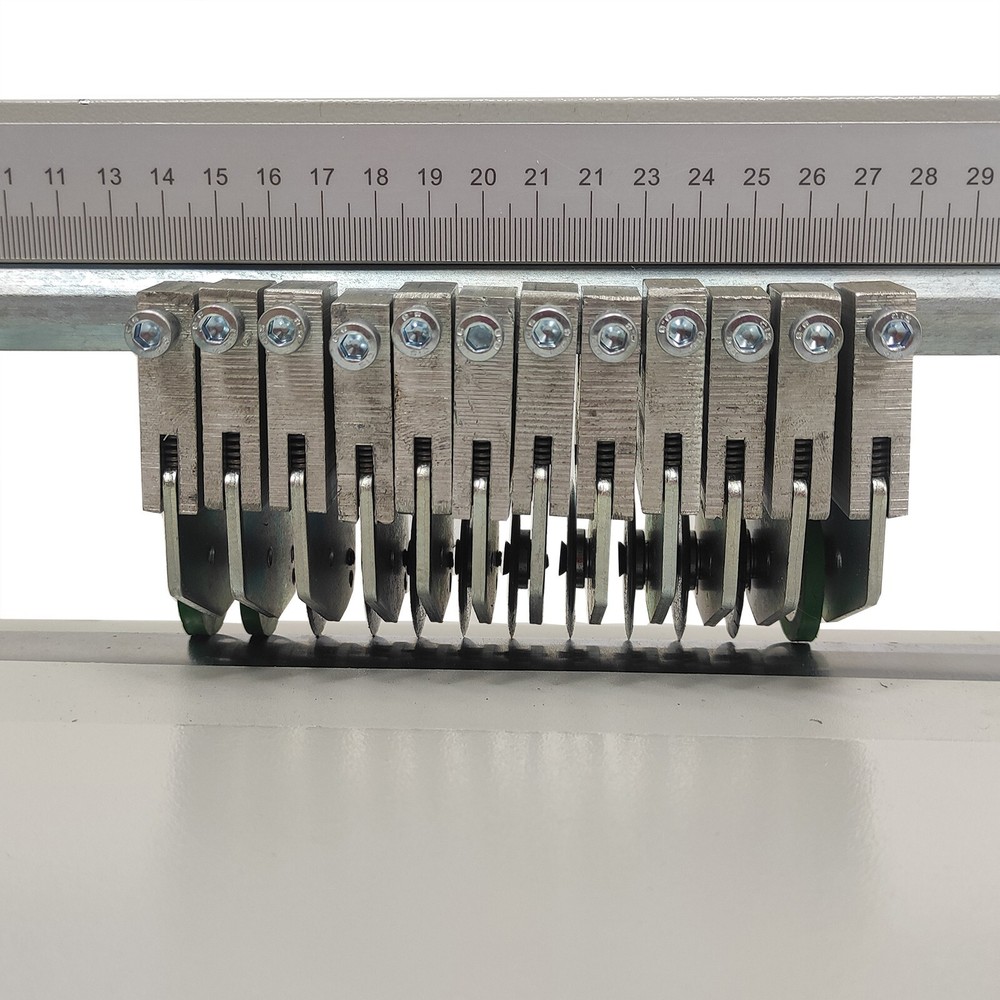 Electric Adhesive Marking Machine Automatic 400mm Sticker Half Cutting Machine