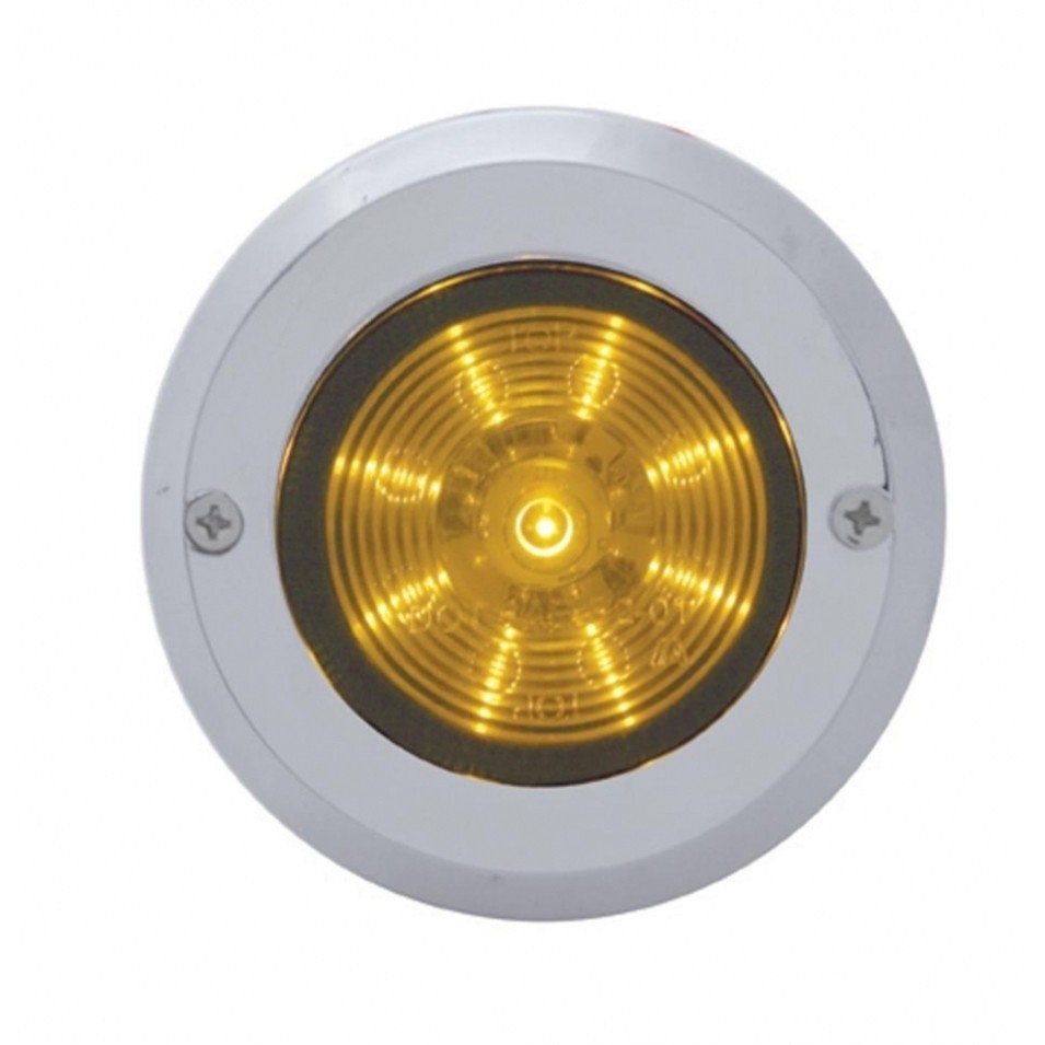 Chrome Plastic 2" Mirror Bezel