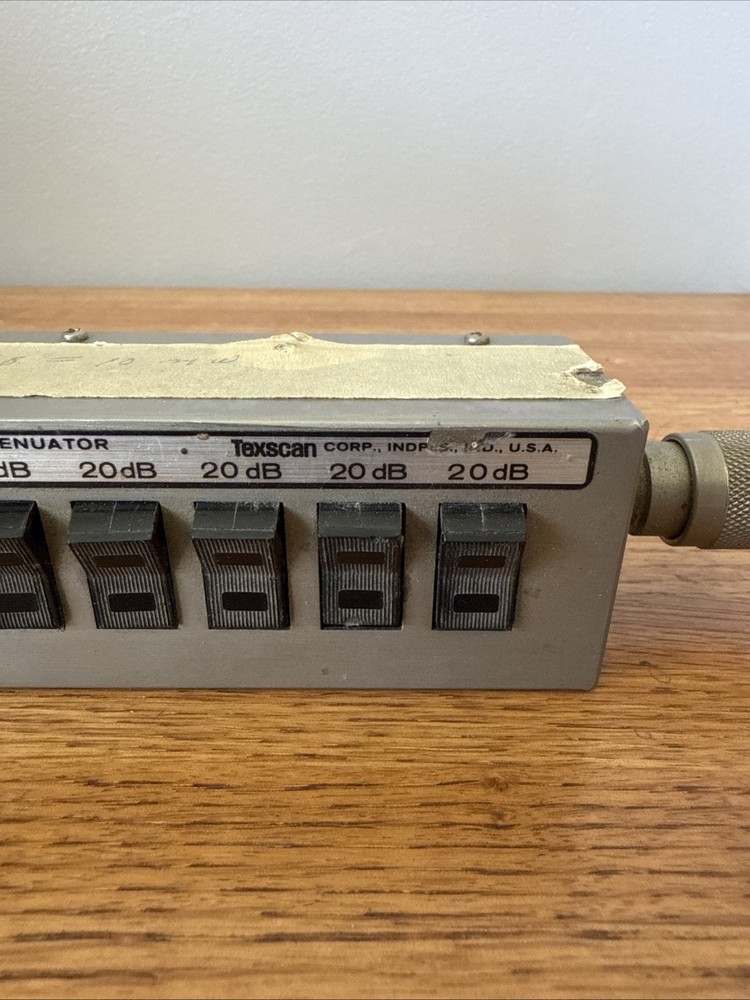 Texscan Corp SA-50 Switchable Attenuator 50 Ohm Untested