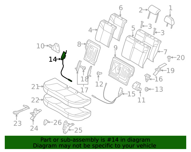 Genuine GM Latch 13154325