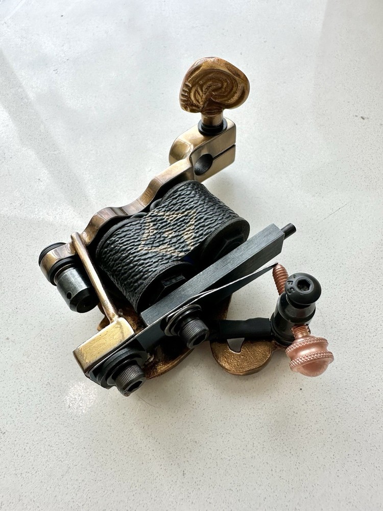 professional Handmade Tattoo Machine Filigree Shortie Liner