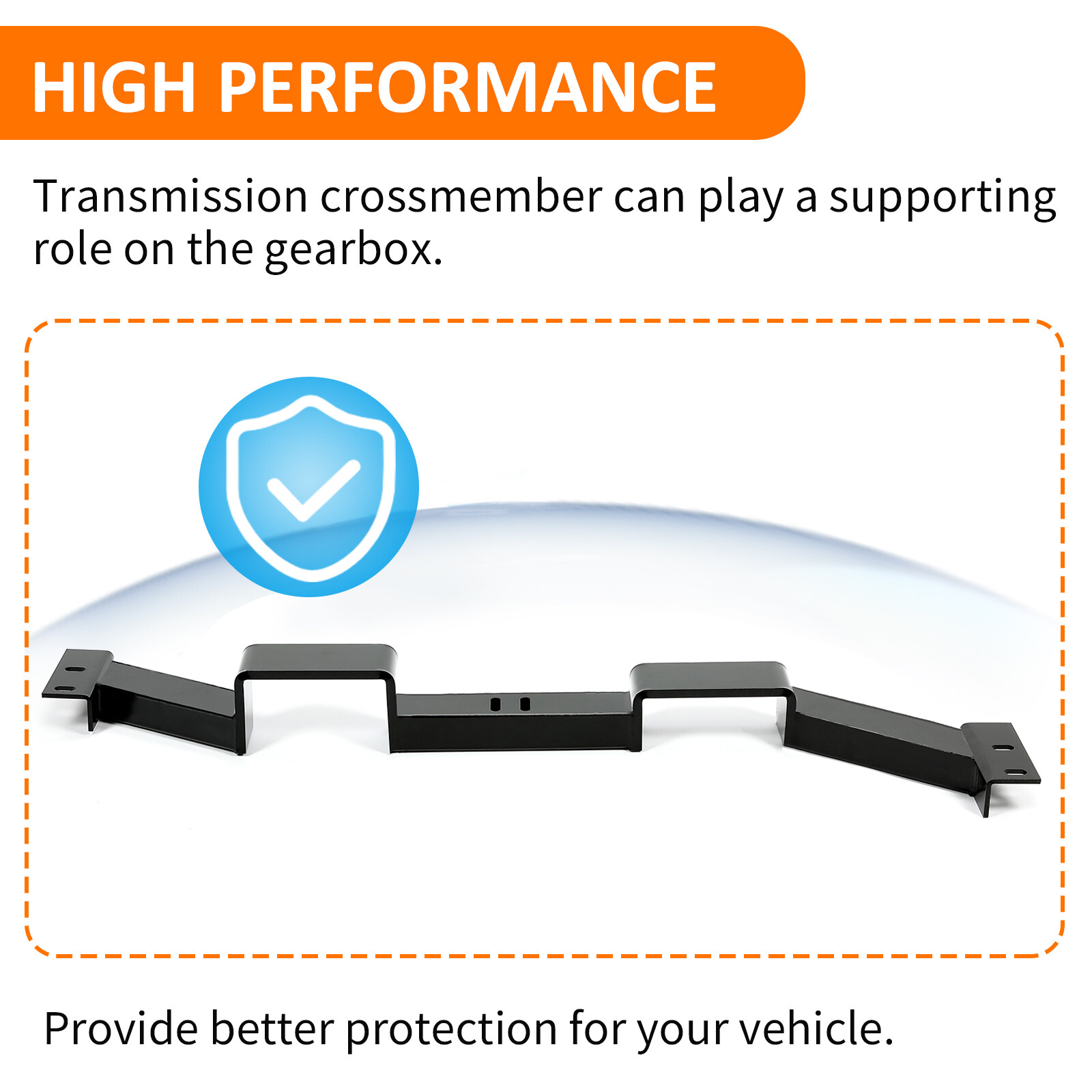 For 1978-1988 Chevrolet Monte Carlo G-Body Double-Hump Transmission Crossmember