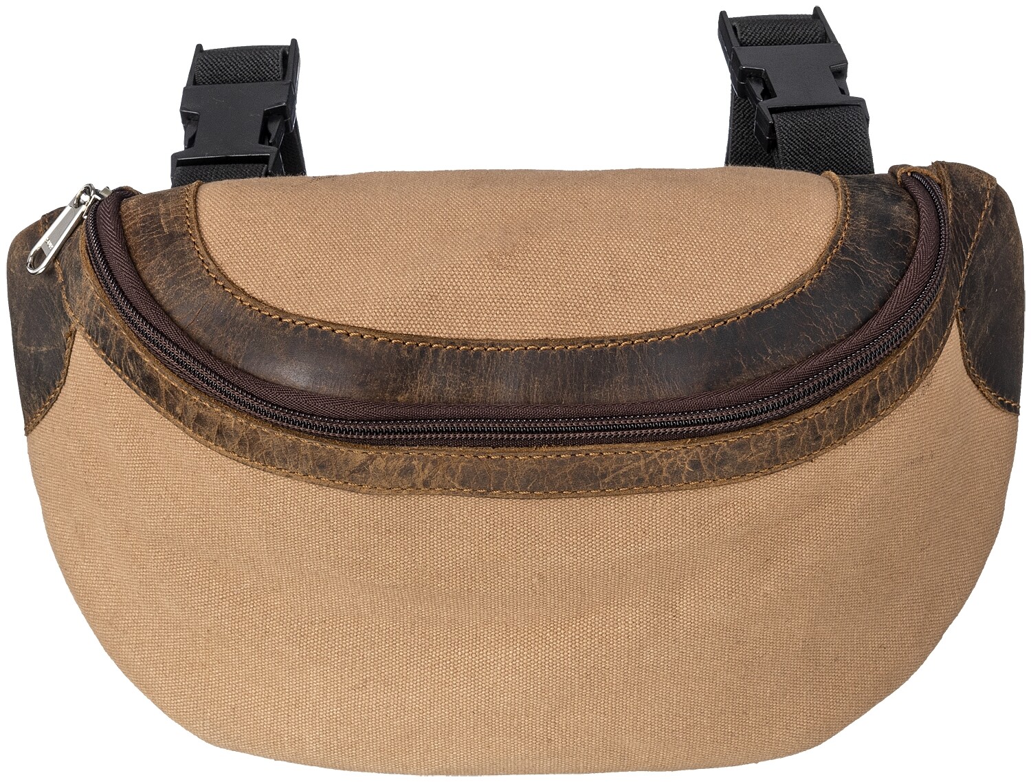 Western Saddle Pommel Pouch - Canvas with Leather accents - 3 Colors