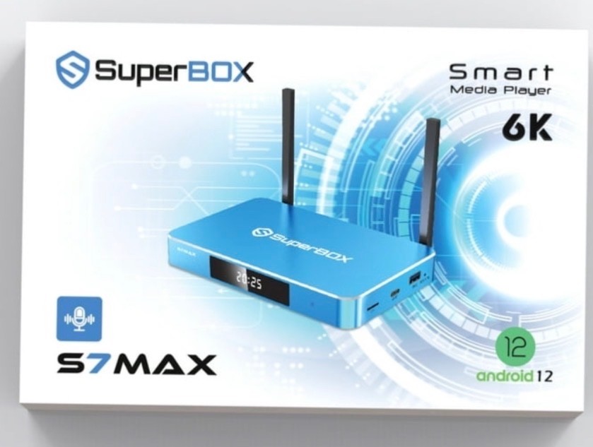 SUPERBOX S7 MAX Streaming Media Player Bundle