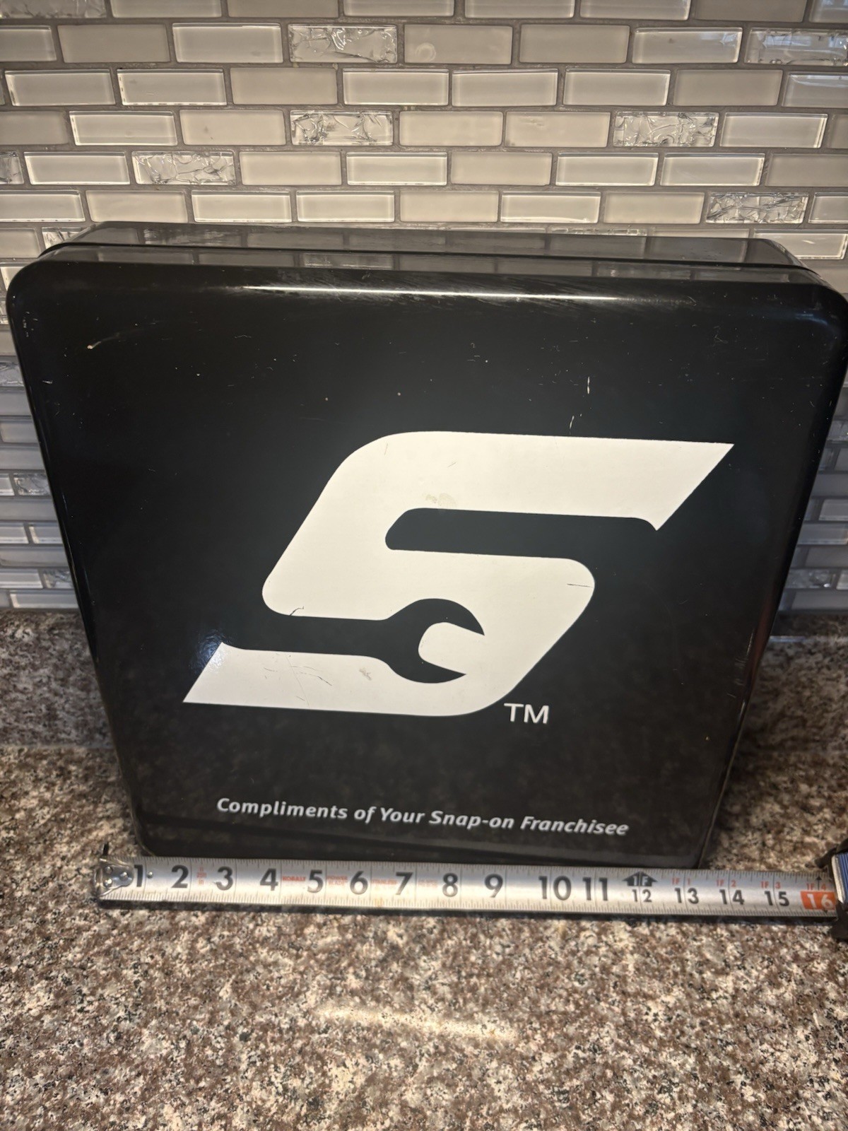 Snap-on Tools SSX16P121 Collector Key Cabinet Black Metal Box