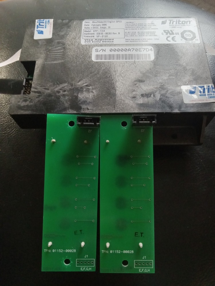 Triton 9600 Keypad Model EPP-T3.0 ATM