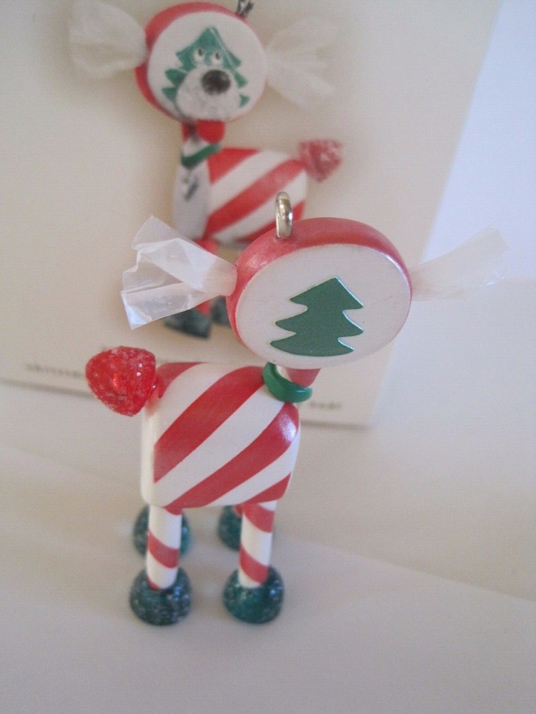 Hallmark Keepsake Ornament Peppermint Pup 2007