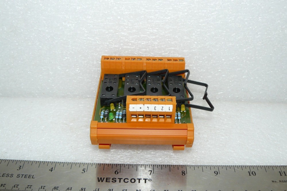 WEIDMULLER RSM 4RS FOUR RELAY INTERFACE MODULE