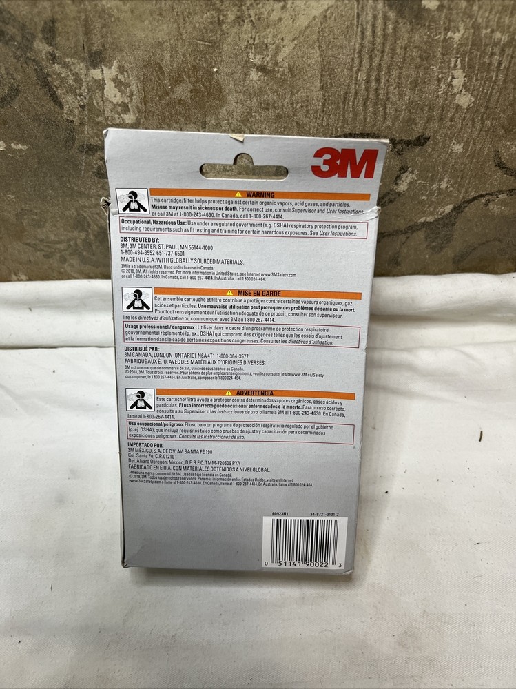 3M Performance Cartridge. Replacement Filter Use Before 09/2026