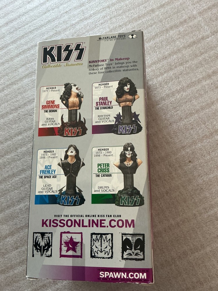 kiss Paul Stanley collectable statuette