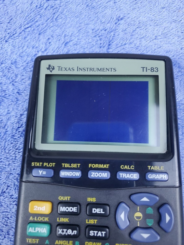 Texas instrument TI 83 graphing calculator Missing Cover