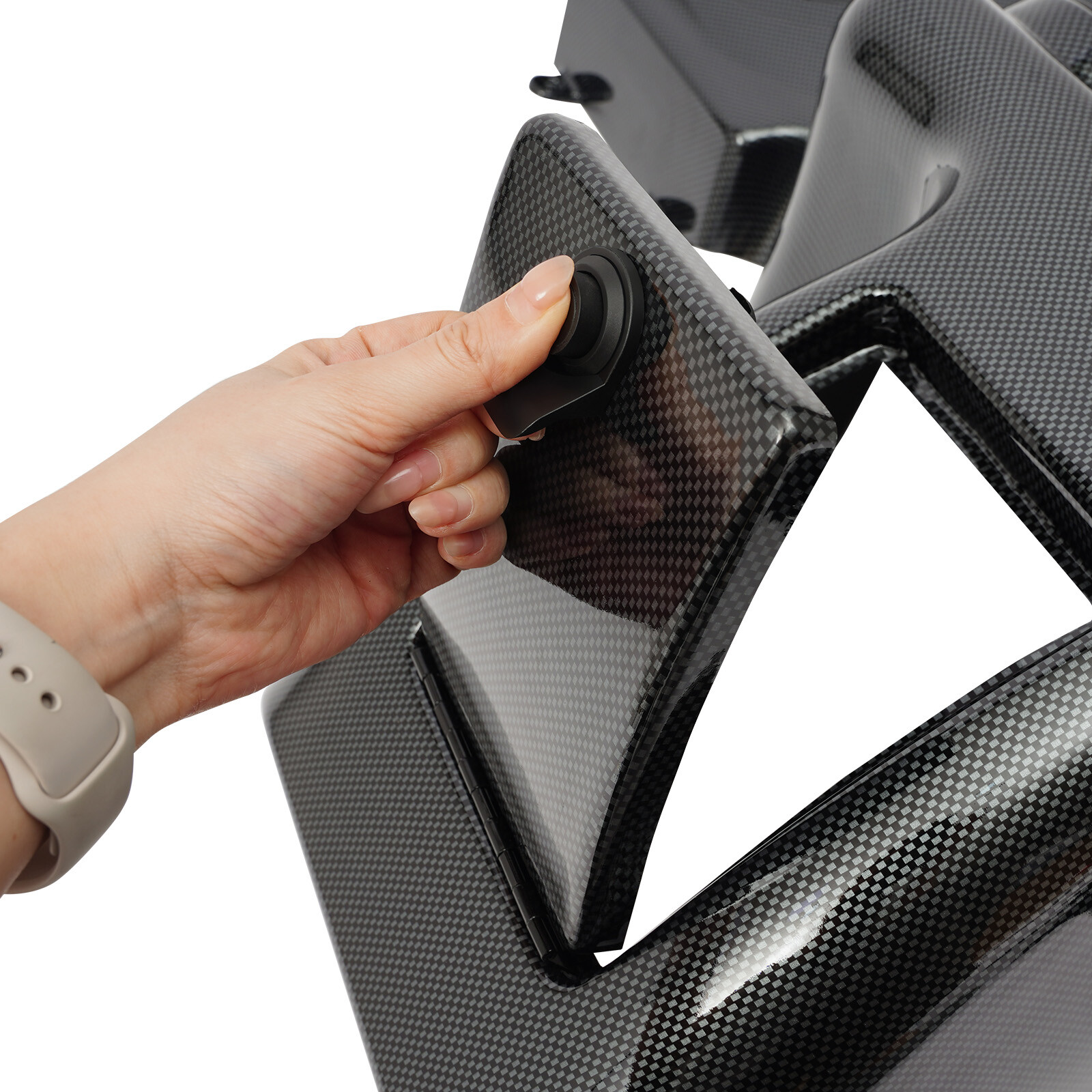 Carbon Fiber Color Dashboard Console Panel For 2008-Up EZGO RXV Models New