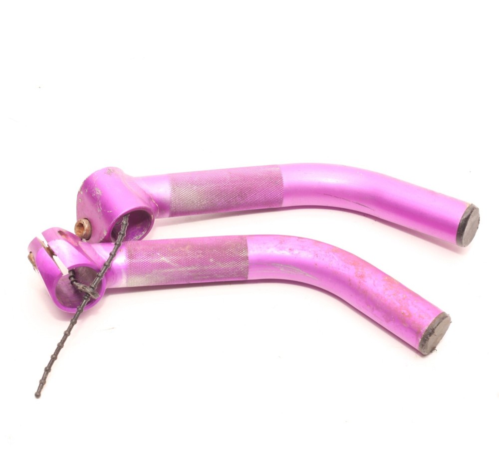 Control Tech Control Stix II Lite 8" MTB Bar Ends 1990s Purple Anodized