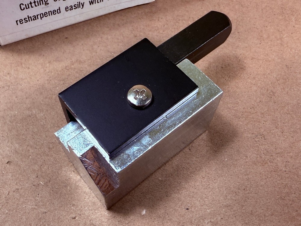 In box Corner Chisel - Spring Loaded for Squaring Hinge Recesses - FREE SHIPPING