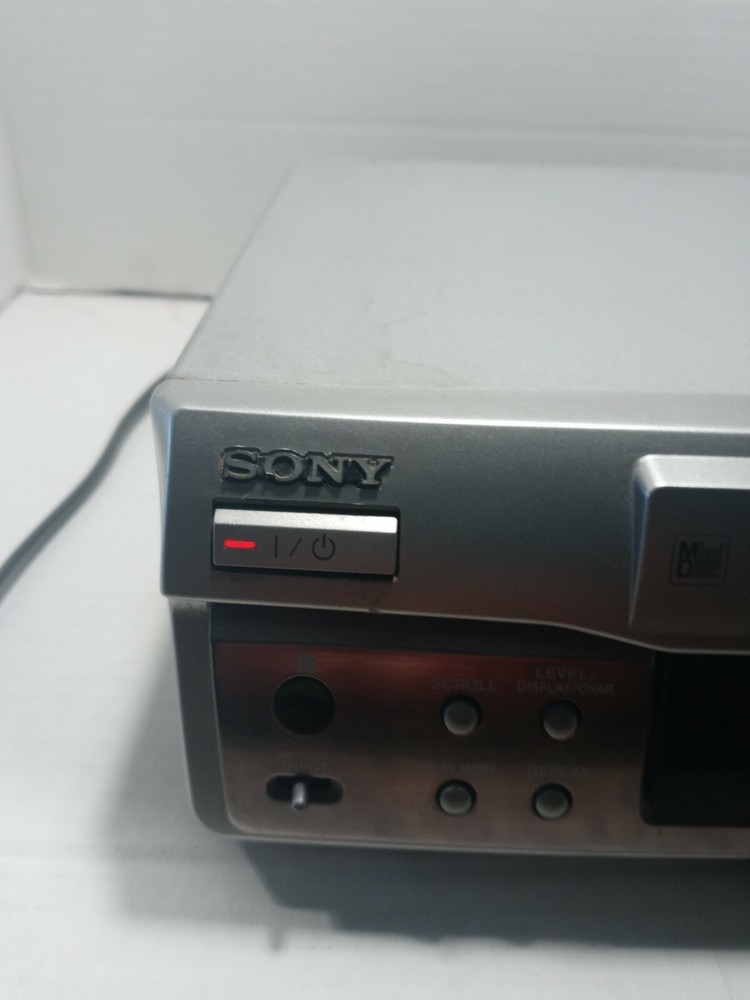 Sony MD player Mini Disc Deck MDS-S40 No remote control