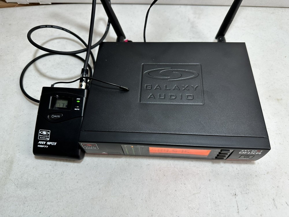 Galaxy Audio Any Spot DHXR Wireless Receiver wireless body pack transmitter