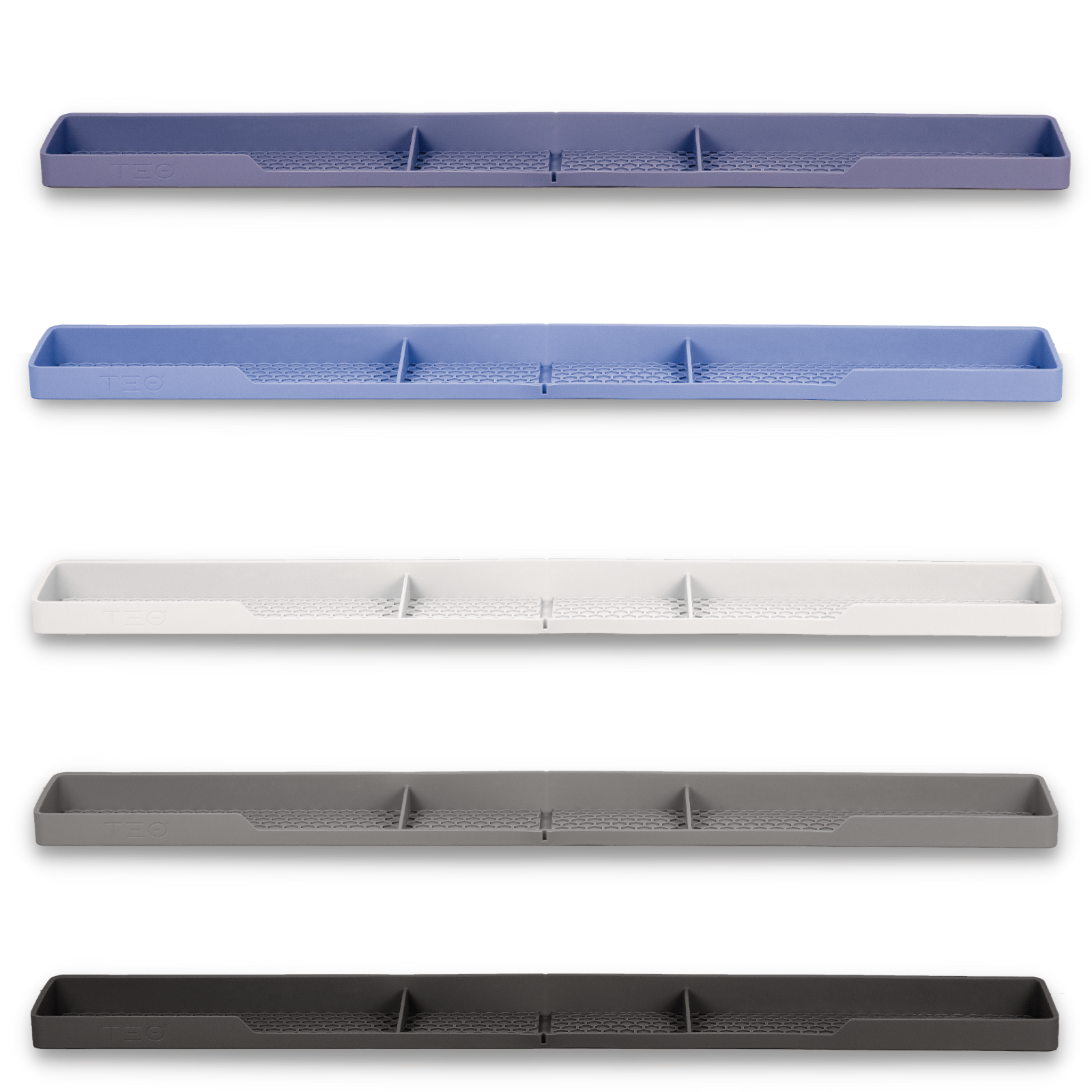 TEO Magnetic Stove Top Shelf - Silicone 30" Over the Stove Spice Rack