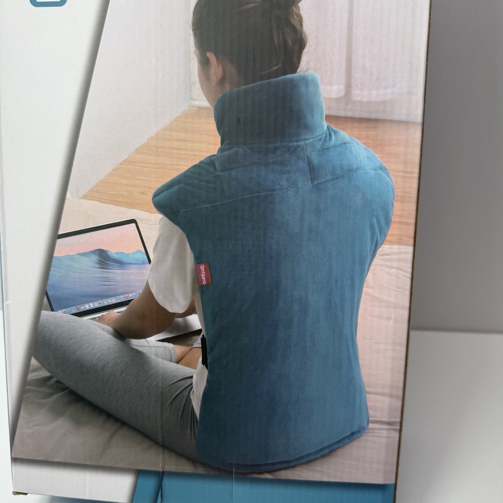 Comfytemp Weighted Heating Pad for Back Neck Shoulder With Controller New