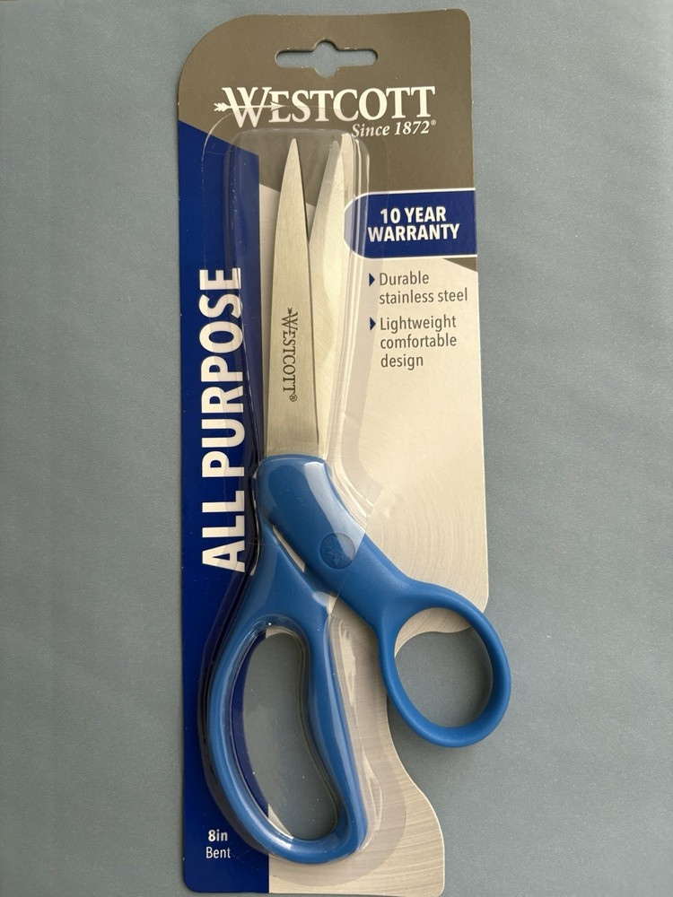 WESTCOTT LIGHT ALL PURPOSE 8" SCISSORS