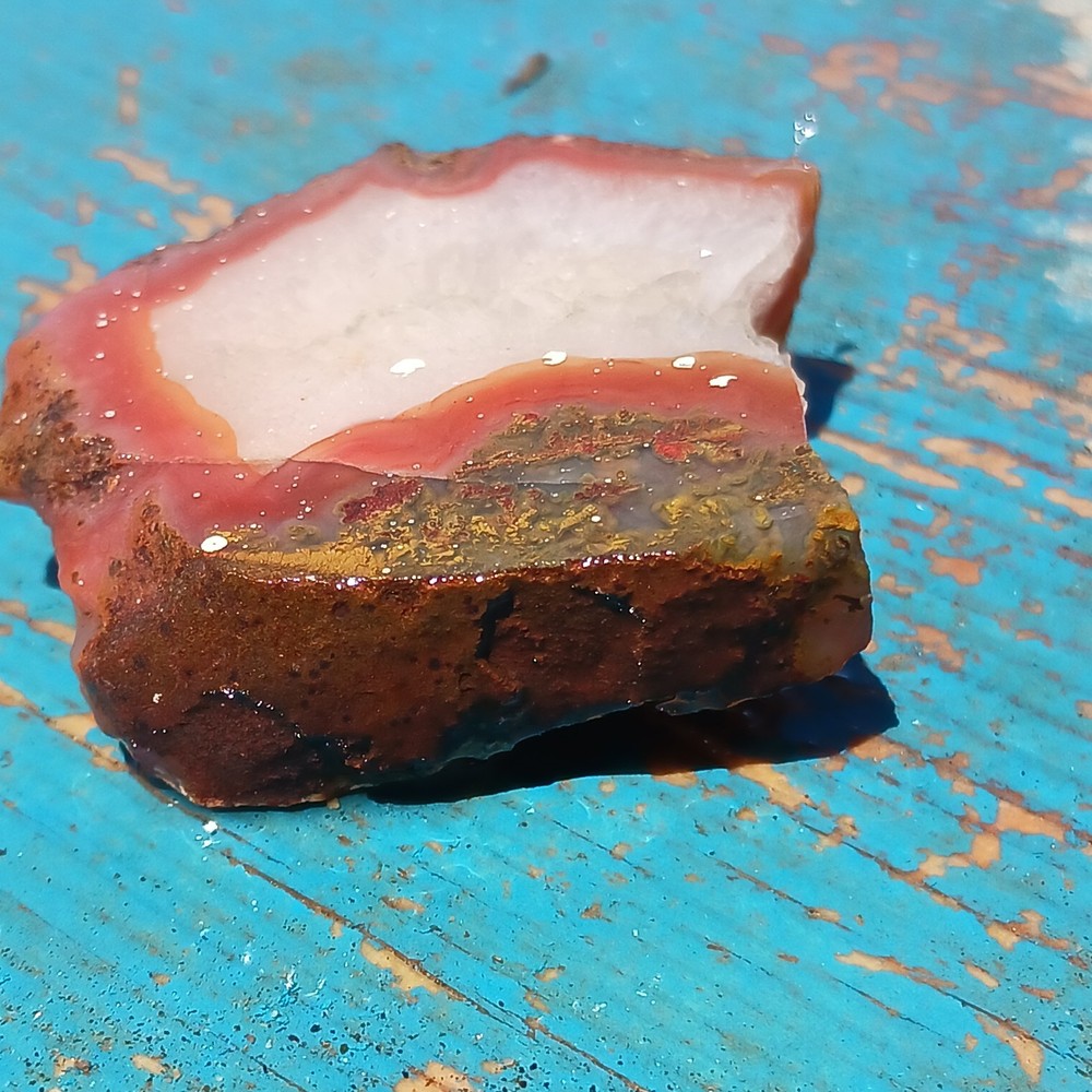 Cocentric Marble Smazing Rough Piece