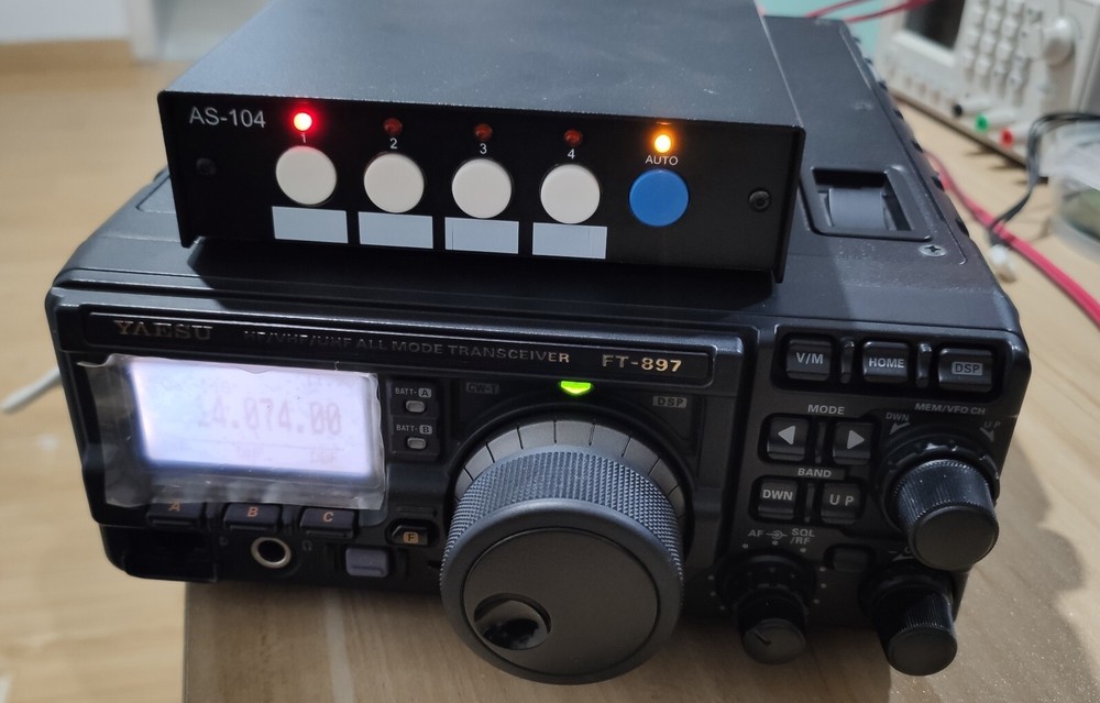 1X4 Antenna Controller Switcher Support YAESU ICOM Support Network Control