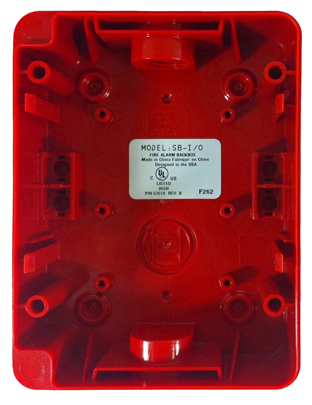 SYSTEM SENSOR SB-I/O- Indoor/Outdoor Backbox for NBG-12 Series