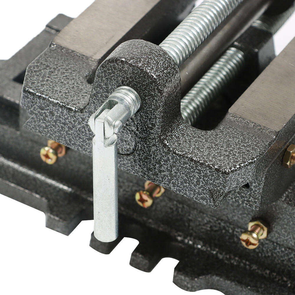5" Cross Slide Vise Drill Press X-Y Clamp Heavy Duty Machine Metal 2 Way Black