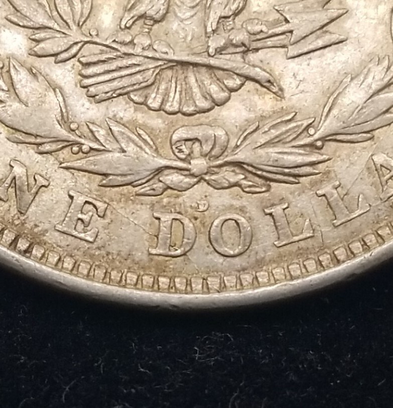 1921-D Morgan Silver Dollar #3612