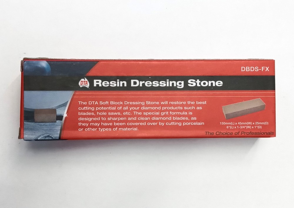 DTA Resin Dressing Stone For Diamonds DBDS-FX
