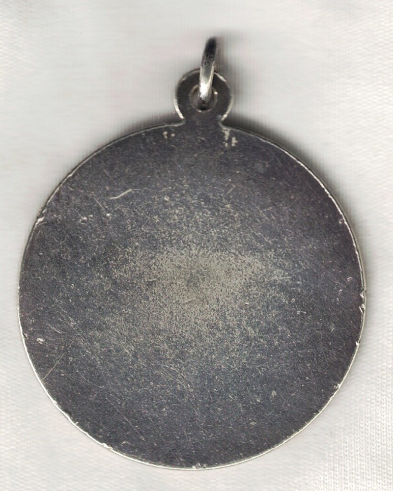 OLD GREEK HOROSCOPE SILVER MEDAL.