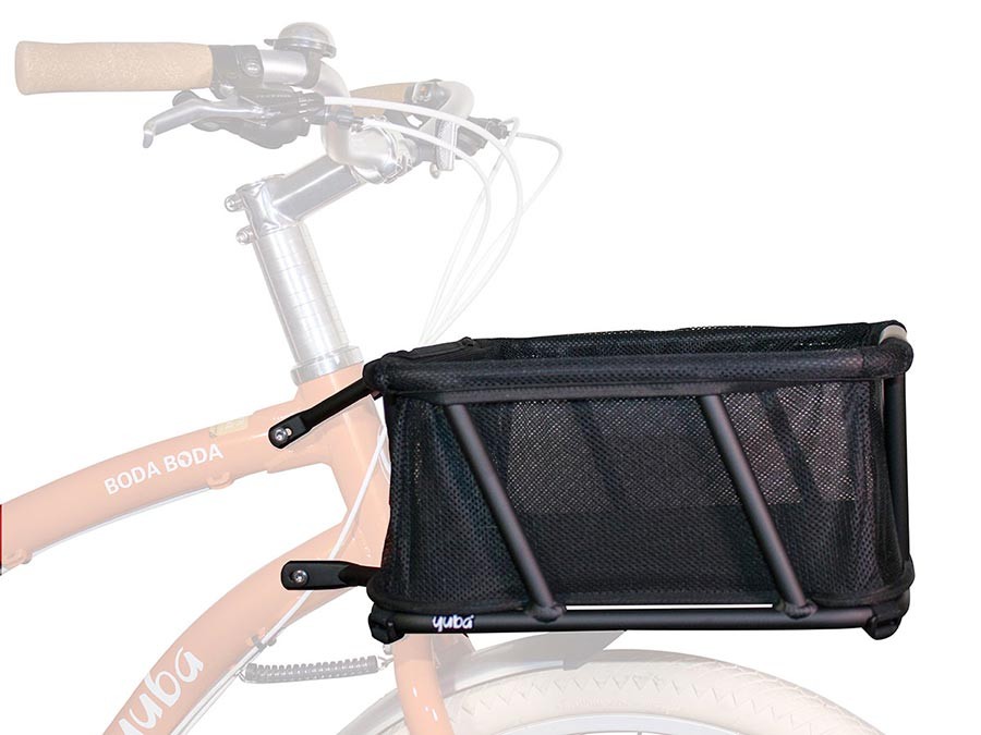 YUBA Bread Basket V3 Mesh Liner with Stash Pocket & Quick-Release Compatibility